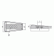 Plate For Stern Volvo Penta DPS-A; DPS-B; FWD - original part number: 3888814 - 00733BISAL - Tecnoseal